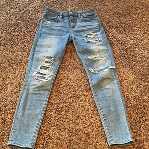 American Eagle skinny , high rise